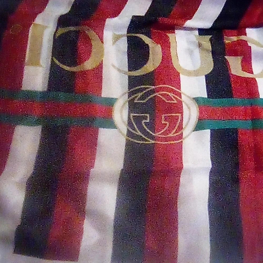 Gucci Striped Scarf/ shawl